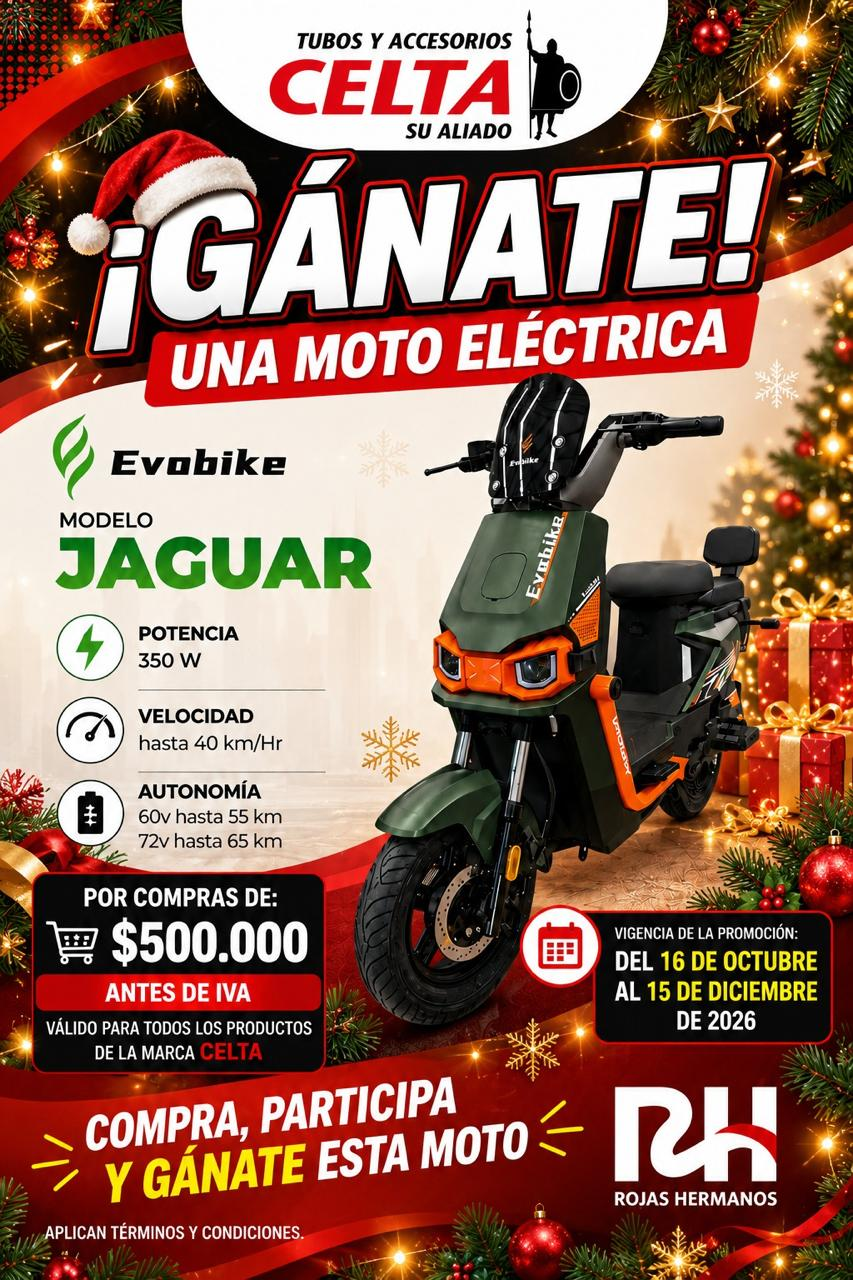 Celta · Gánate una moto eléctrica. Consulta la promoción completa en Promociones.