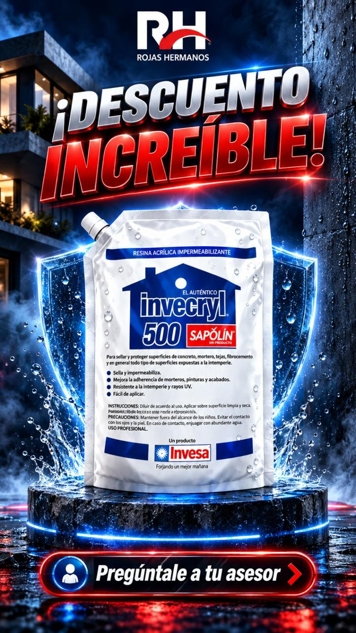 Sapolín · Invecryl 500. Consulta la promoción completa en Promociones.